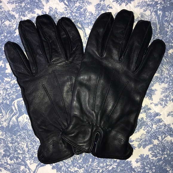 dockers intellitouch leather gloves
